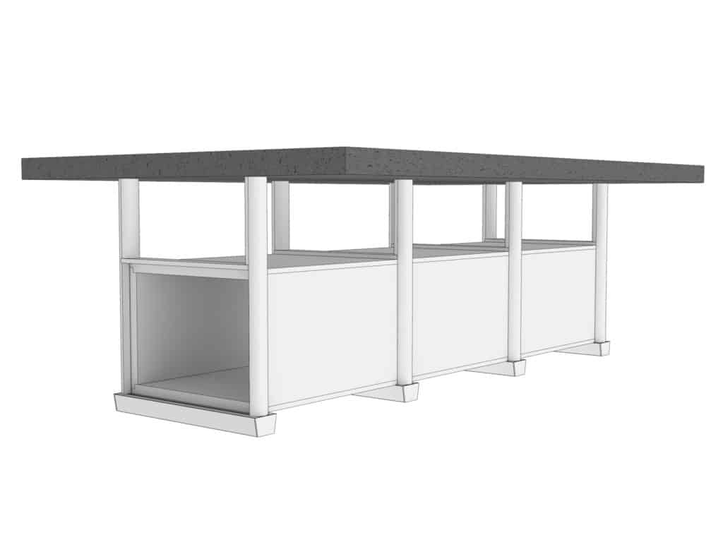 gaine de désenfumage et de ventilation horizontal Geostaff